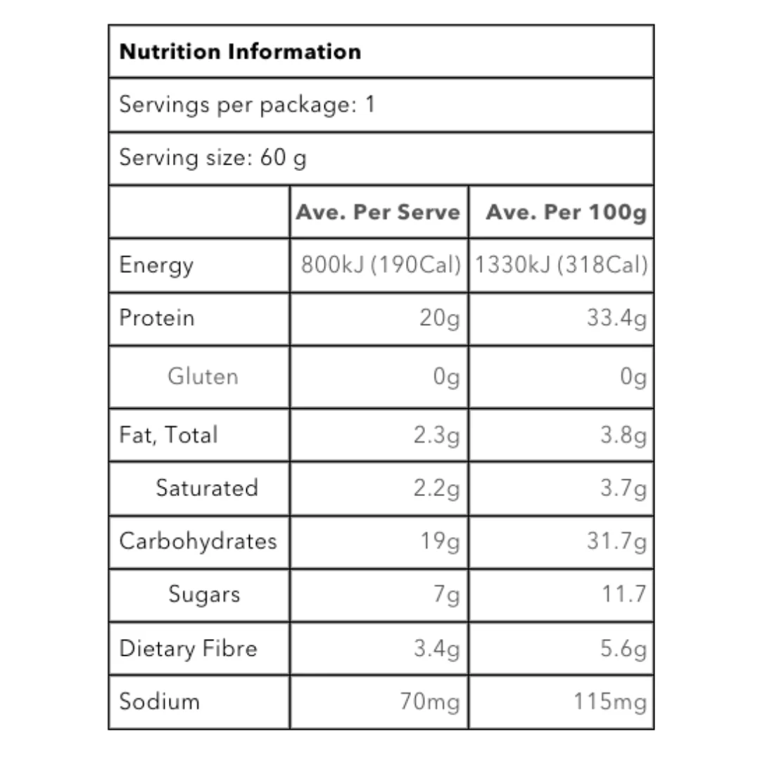 ATP Science Noway Collagen Jelly Bar 60g Raspberry Flavour - 12 Pack - Image 3
