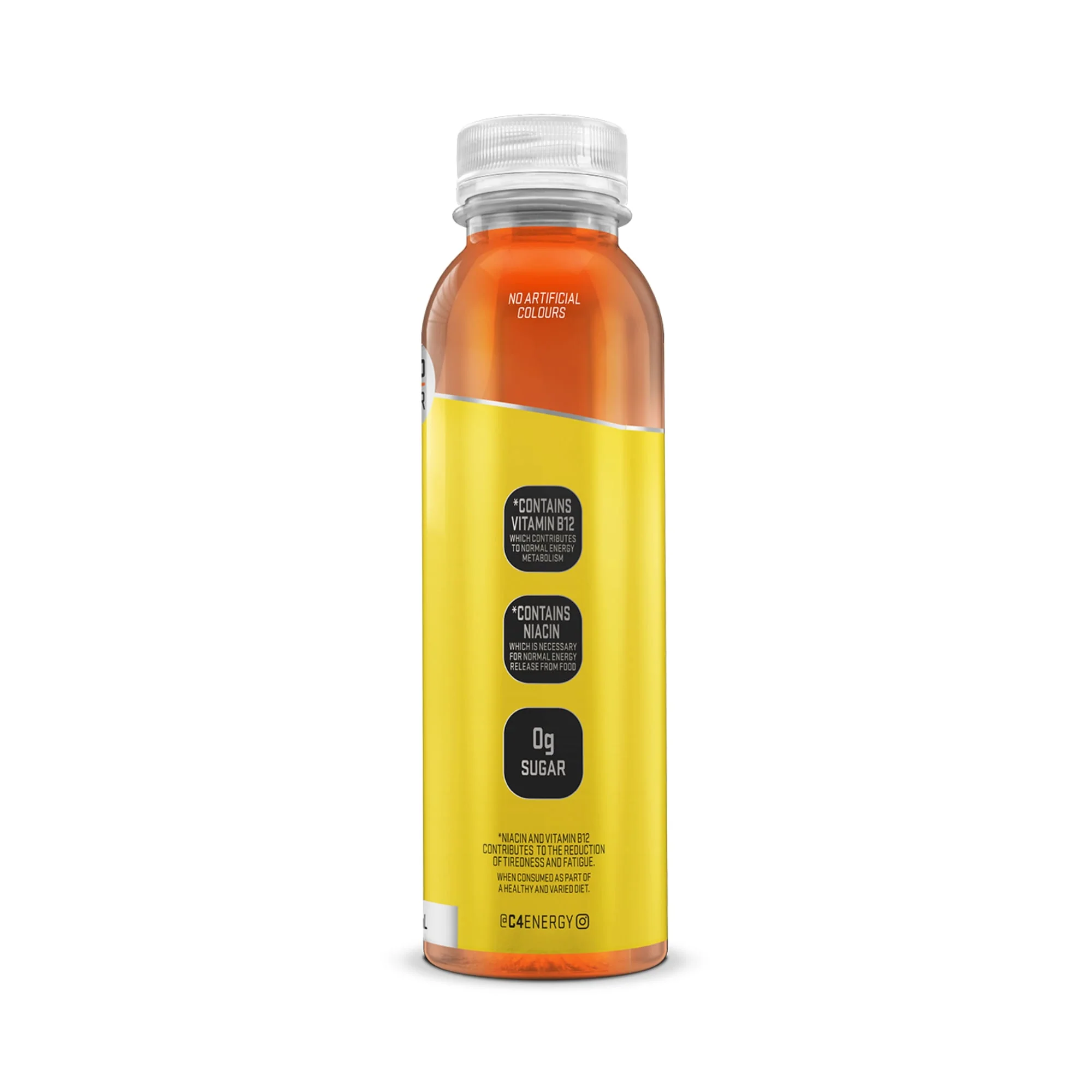 C4 Energy Non-Carbonated RTD 355ml Orange Slice - 12 Pack - Image 3