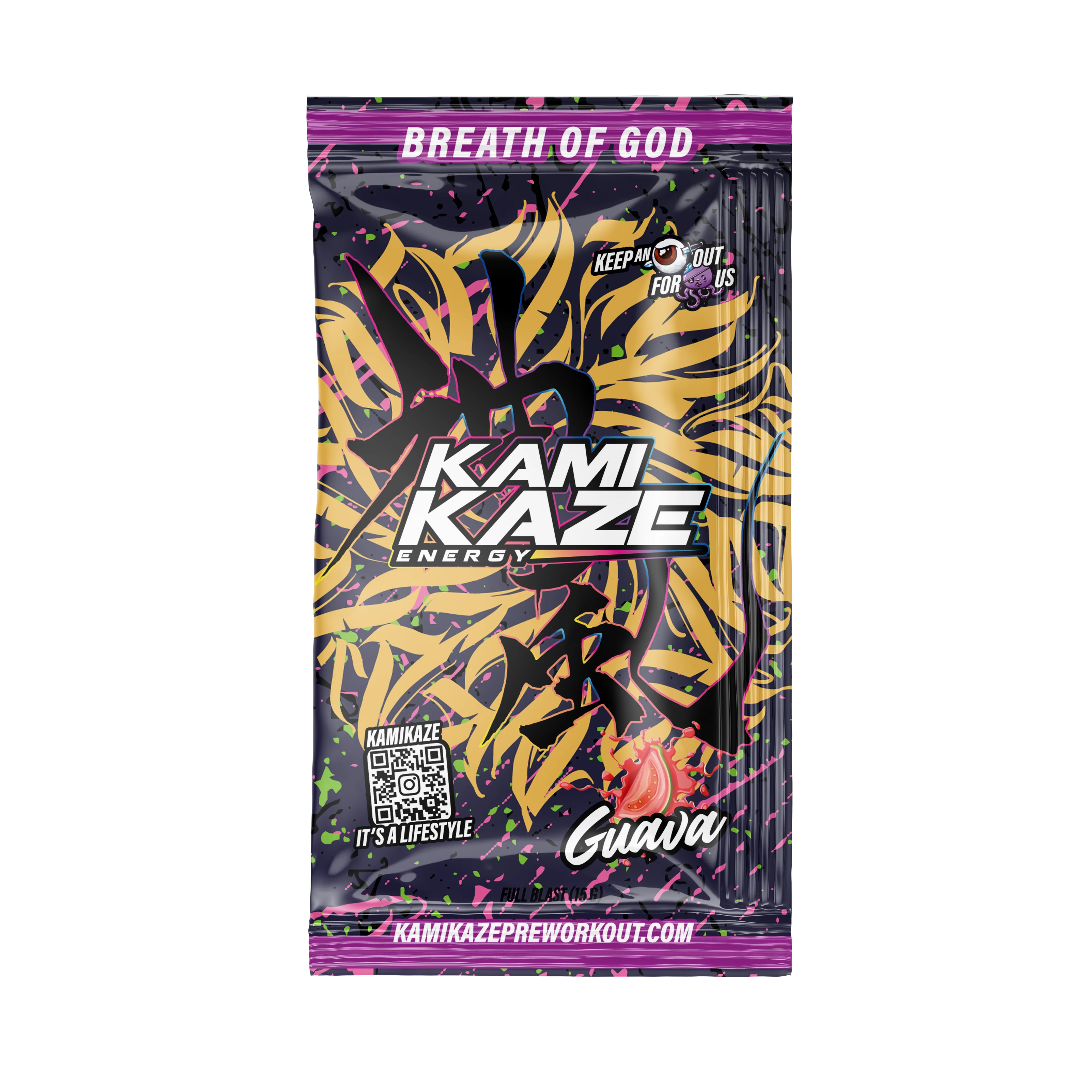 Kamikaze Pre Workout Sachet 14.5g 10 Pack - Image 6