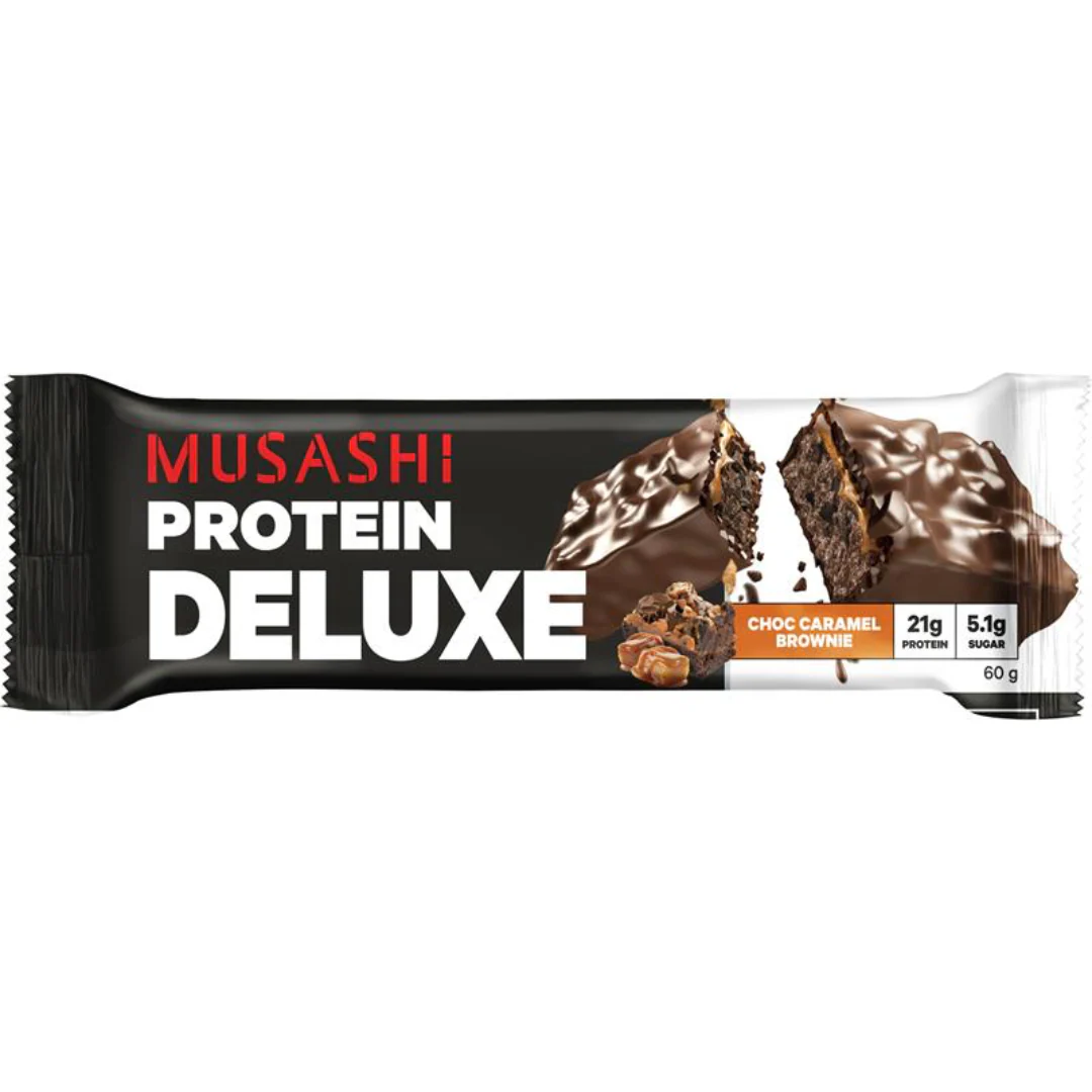 Musashi Deluxe Protein Bar 60g 12 Pack - Image 2