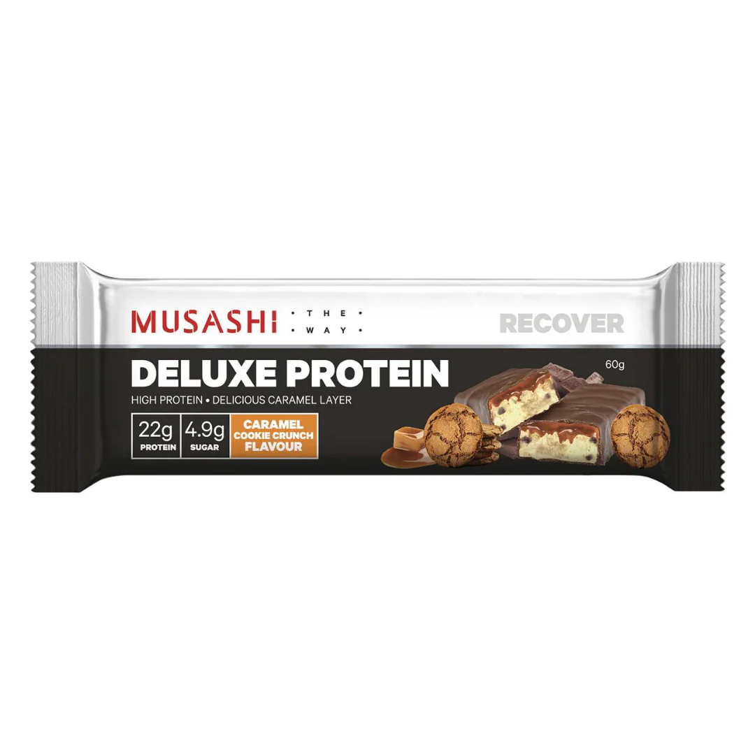 Musashi Deluxe Protein Bar 60g 12 Pack