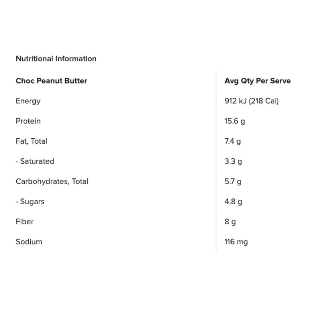 Muscle Nation Custard Protein Bar 60g Choc Peanut Butter - 12 Pack - Image 3