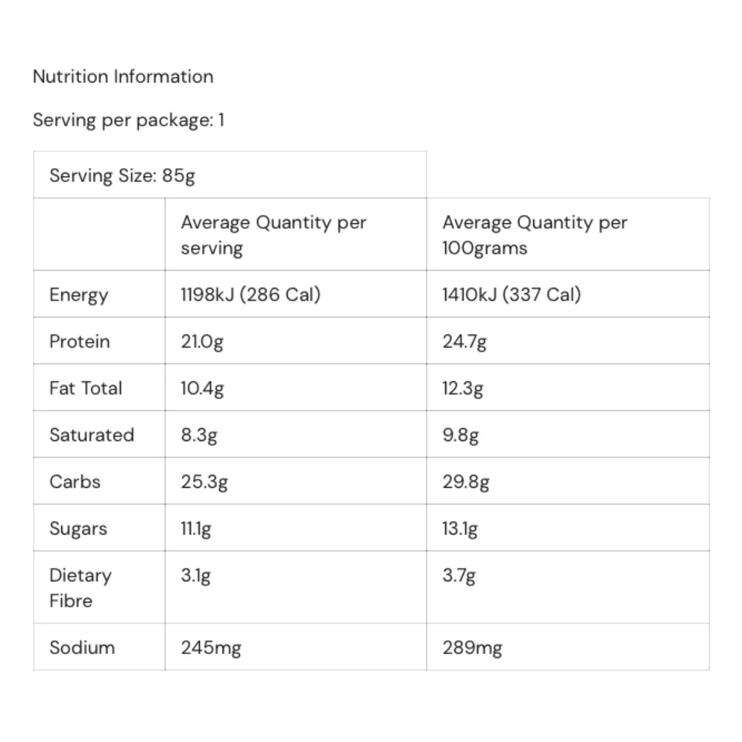 EQ Lean Protein Cookie 85g Cookies N Creme - 12 Pack - Image 3